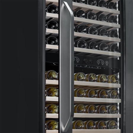 Винный шкаф Meyvel MV83-KSB2 двухзонный в колонну